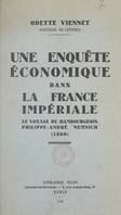 Une enquête économique dans la France impériale, Le voyage du hambourgeois Philippe-André Nemnich, 1809