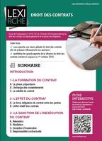 Droit des contrats