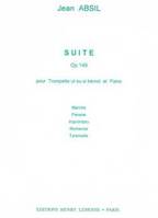 Suite Op.149, Trompette et piano