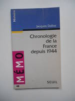 Mémo Chronologie de la France depuis 1944