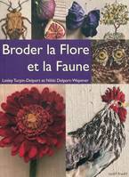 broder la flore et la faune, broderie en relief