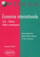 Économie internationale, classes préparatoires, instituts d'études politiques, 1er cycle universitaire