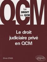 LE DROIT JUDICIAIRE PRIVE EN QCM