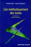 Lire méthodiquement des textes