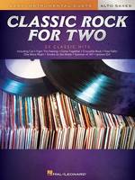 Classic Rock for Two Alto Saxes, Easy Instrumental Duets