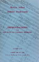Improvisations, Jazzband and symphonic orchestra. Partition d'étude.