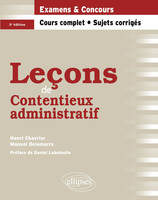 Leçon de Contentieux administratif