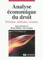 Analyse économique du droit, Principes, méthodes, résultats