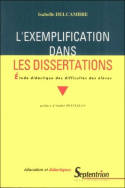 L'exemplification dans les dissertations, Étude didactique des difficultés des élèves