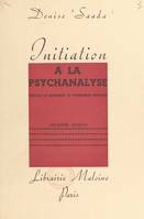 Initiation à la psychanalyse