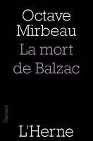 La mort de Balzac