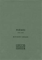 Poèmes / Jean-Marie Barnaud, [1], Poèmes, 1983-1985