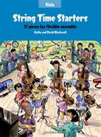 String Time Starters Viola Book, 21 Pieces for Flexible String Ensemble