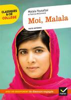 Moi Malala, avec un groupement thématique « Des discours au service de grandes causes »