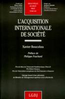 L'acquisition internationale de société