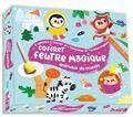 Coffret feutre magique - 5 tableaux à colorier et tamponner - coffret avec accessoires