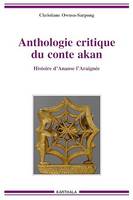 Anthologie critique du conte akan