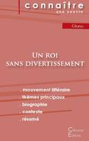 Fiche de lecture Un roi sans divertissement de Jean Giono (Analyse littéraire de référence et résumé complet)