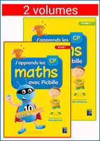 J'apprends les maths avec Picbille CP - 2 volumes sous blister