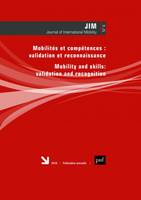 Journal of International Mobility 2016, vol. 4, Mobilités et compétences