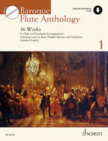 Vol. 1, Baroque Flute Anthology, 36 oeuvres. Vol. 1. flute.