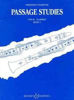 Passage Studies, Easy Studies. clarinet in Bb.