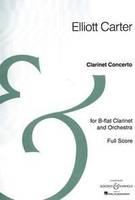 Clarinet concerto, For b-flat clarinet and orchestra