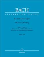 Musical Offering BWV 1079 Book 1, Volume 1: Ricercari for harpsichord