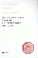 Les Traducteurs anglais de Pétrarque (1754-1798)