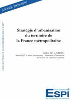 Stratégie d'urbanisation du territoire de la France métropolitaine