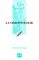 La g√©rontologie