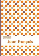 Le carnet de Jean-François - Lignes, 96p, A5 - Ronds Orange Gris Violet