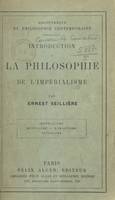 Introduction à la philosophie de l'impérialisme, Impérialisme, mysticisme, romantisme, socialisme