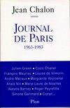 Journal / Jean Chalon, Journal de Paris (1963, 1963-1983