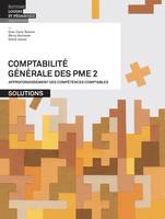 Comptabilité générale des PME - Volume 2, Solutions