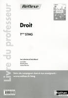 Droit - Tle STMG Pochette Réflexe STMG Livre du professeur