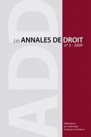 Les annales de droit, n°3/2009