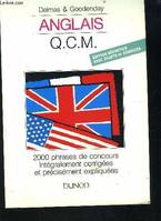 Anglais QCM, 2000 phrases de concours intégralement corrigées et précisément expliquées
