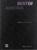 Best of Austria Architecture 2012-13 /anglais/allemand