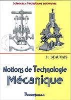 Notions de technologie mécanique