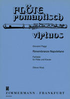 Rimembranze Napoletane, Fantaisie. flute and piano.
