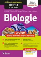 Mémento de Biologie BCPST 1re et 2e années : Prépas scientifiques, Notions-clés - Schémas de synthèse - Lexique - Conforme à la réforme 2021