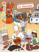 Le chocolat, autocollants