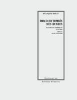 Discours tombés des rushes / fragments critiques : 1970-2000, fragments critiques, 1970-2000