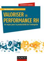 Valoriser la performance RH - Un enjeu pour la productivité de l'entreprise, Un enjeu pour la productivité de l'entreprise
