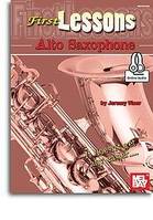 First Lessons Alto Saxophone Book, With Online Audio