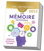 Calendrier Almaniak Une mémoire incroyable en 365 jours 2023 : 1 exercice par jour pour s'entrainer