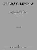 La romance d'ariel extr. de chansons --- soprano et 9 instruments