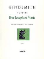 13 Motetten, Nr. 6 Erat Joseph et Maria (Luk. 2, 33-40). soprano or tenor and piano.