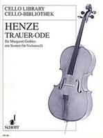 Trauer-Ode für Margaret Geddes, Ein Sextett für Violoncelli. 6 cellos. Partition et parties.
